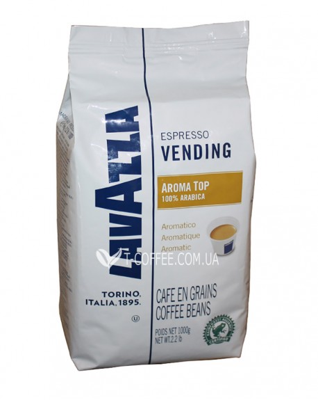Кава LAVAZZA Espresso Vending Aroma Top зернова 1 кг
