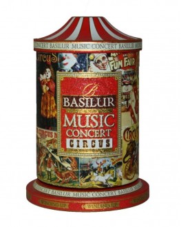 Чай BASILUR Музична Шкатулка Circus Цирк - Святкова 100 г ж/б (4792252925564)
