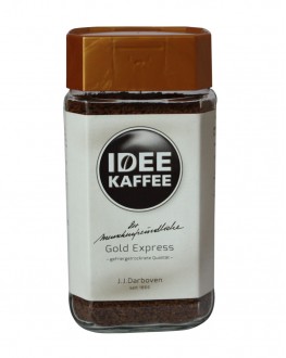 Кава JJ DARBOVEN Idee Kaffee Gold Express розчинна 100 г скл. б. (4006581003238)