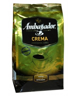 Кава AMBASSADOR Crema зернова 1 кг (4051146000986)