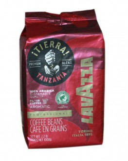 Кава LAVAZZA Tierra Tanzania зернова 1 кг 