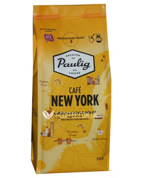 Кава PAULIG Cafe New York мелена 250 г (6411300172078)