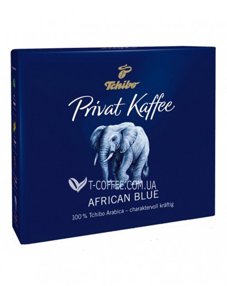 Кава TCHIBO Privat Kaffee African Blue мелена 2 х 250 г (4006067006142)