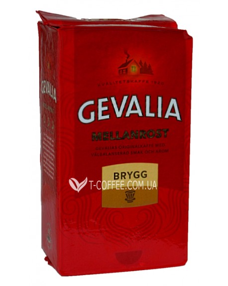 Кофе GEVALIA Mellan Rost Original Brygg молотый 450 г (8711000530085)