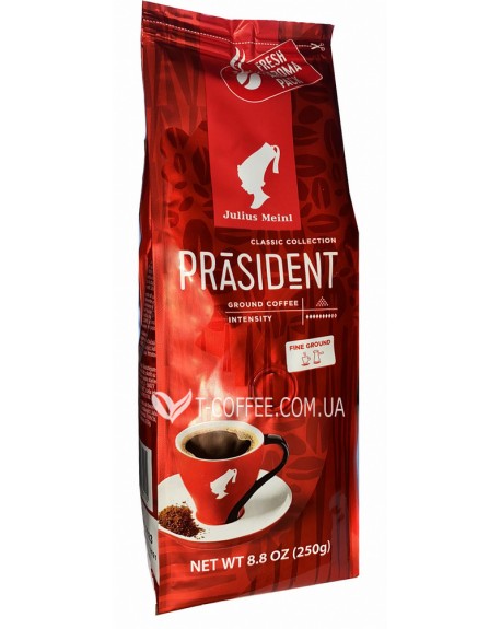 Кофе JULIUS MEINL Prasident молотый 250 г (9000400006115)
