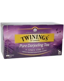 Чай TWININGS Pure Darjeeling Tea Дарджилінг 25 х 2 г (070177078805)