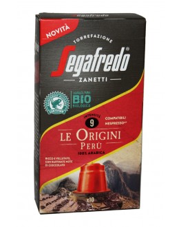 Кава SEGAFREDO Nespresso Le Origini Peru в капсулах 10 х 5,1 г (8003410243663)