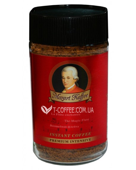 Кава JJ DARBOVEN Mozart Kaffe Premium Intensive Чарівна Флейта розчинна 100 г скл. б. (4006581171838)