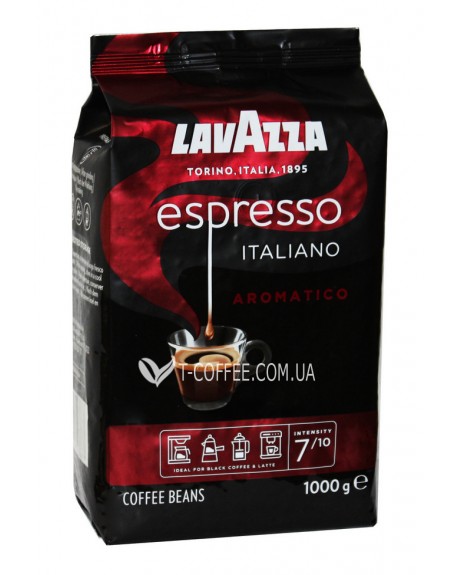 Кава LAVAZZA Espresso Italiano Aromatico зернова 1 кг (8000070038677)