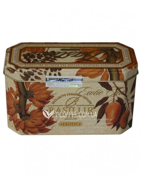 Чай BASILUR Exotic Экзотик - Праздничная 20 х 2 г ж/б