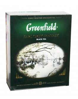 Чай GREENFIELD Earl Grey Fantasy Ерл Грей 100 х 2 г к/п (4823096801773)