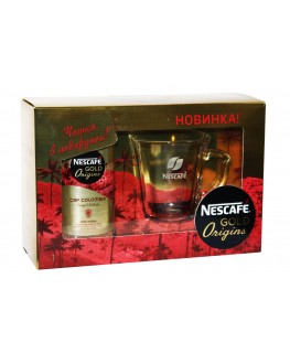 Набір кава NESCAFE Gold Origins Cap Colombia розчинна 100 г скл. б. з чашкою к/п (7613038830919)