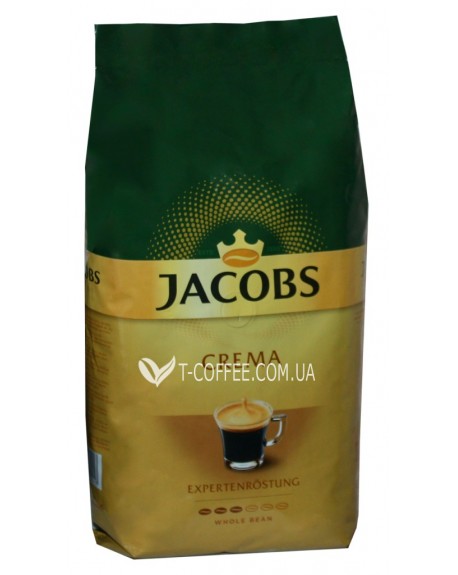Кава JACOBS Crema зернова 1 кг (8711000539217)