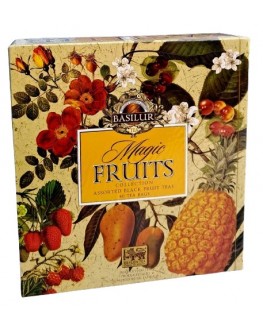 Чай BASILUR Assorted Black Tea Асорті Чорний Чай - Чарівні Фрукти 40 х 2 г (4792252934719)
