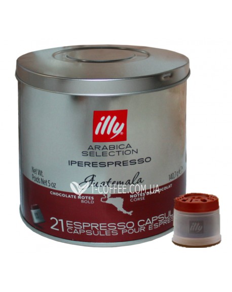 Кава ILLY IperEspresso Monoarabica Guatemala в капсулах 21 х 6,7 г (8003753943718)