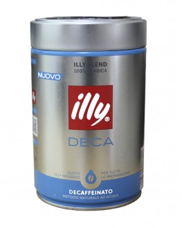 Кава ILLY Espresso Deca без кофеїну мелена 250 г ж/б