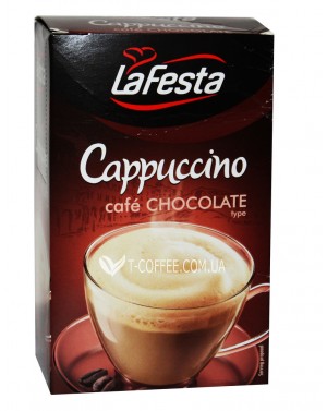 Капучино LA FESTA Cappuccino Chocolate Шоколад 125 г (5900910000372) - фото