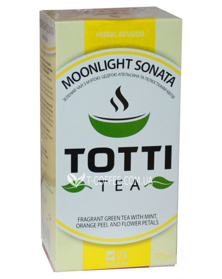 Чай TOTTI Moonlight Sonata Місячна Соната 25 x 1,5 г (8719189233247)