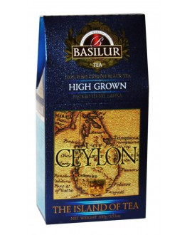 Чай BASILUR High Grown Високогірний - Чайний Острів 100 г к/п (4792252935365)