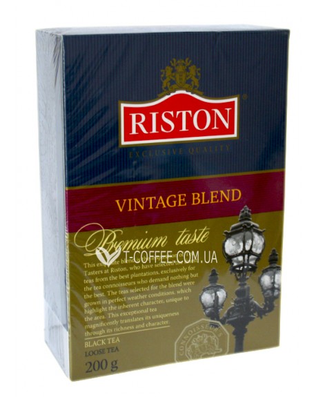 Чай RISTON Vintage Blend Вінтаж Бленд 200 г к/п (4792156003276)