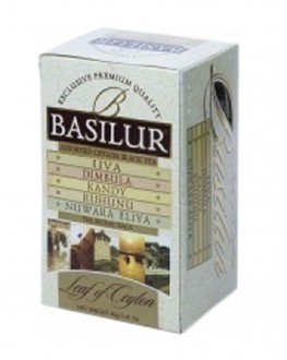 Чай BASILUR Assorted Pure Ceylon Tea Асорті - Лист Цейлону 25 х 2 г (4792252100732)