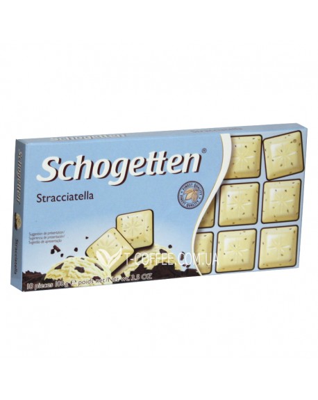 Шоколад SCHOGETTEN Stracciatella Страчателла 100 г (4000415111908)