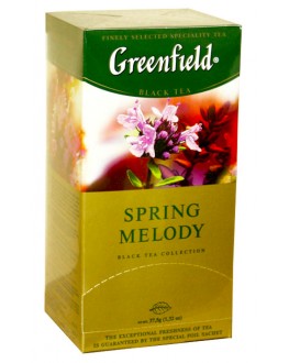 Чай GREENFIELD Spring Melody Весняна Мелодія 25 х 1,5 г (4823096802220)