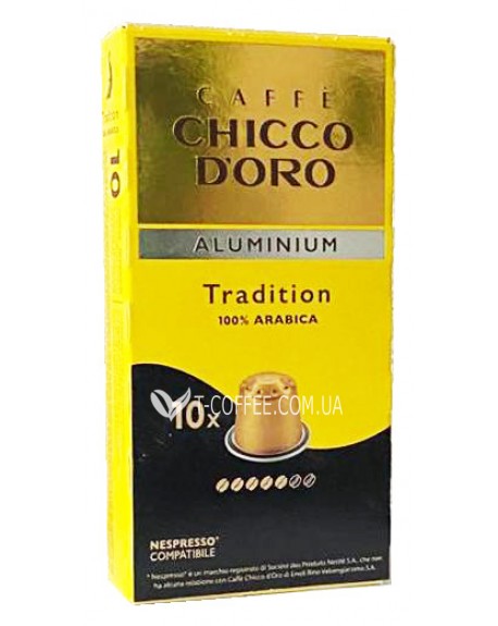 Кава CHICCO D'ORO Tradition в капсулах 10 х 5.5 г (7610899805827)