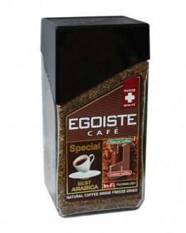 Кава EGOISTE Special цільнозернова розчинна 100 г скл. б. (7610121710516)