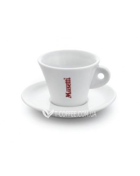Чашка з блюдцем MUSETTI Американо порцелянова 130 мл