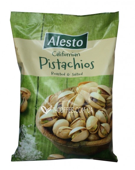 Фісташки ALESTO Californian Pistachios смажені солоні 500 г (20032982)