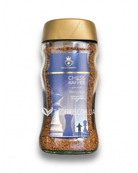 Кава Chess Kaffee Tradition розчинна 100 г скл.б. (4260623231120)