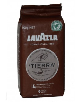 Кава LAVAZZA Tierra зернова 500 г