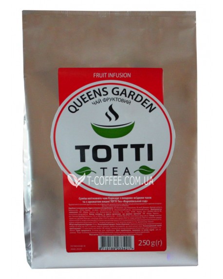 Чай TOTTI Queens Garden Королівський Сад 250 г ф/п (8719189233421)