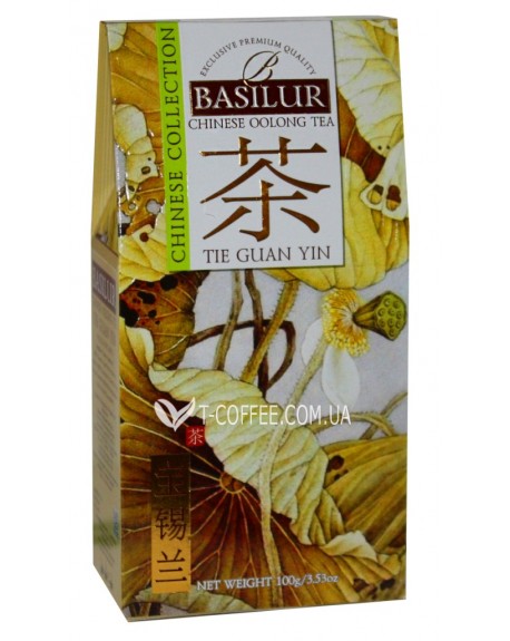 Чай BASILUR Tie Guan Yin Те Гуан Інь - Китайська 100 г к/п (4792252936829)