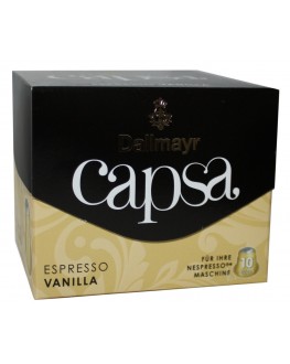 Кава DALLMAYR Nespresso Capsa Espresso Vanilla в капсулах 10 х 5,6 г (4008167011606)