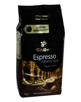 Кава TCHIBO Espresso Milano Style зернова 1 кг (4061445008279)