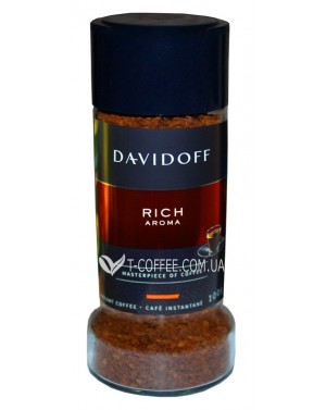 Кава DAVIDOFF Cafe Rich Aroma розчинна 100 г скл. б. (4006067084225) фото