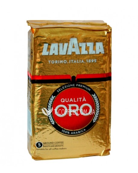 Кава LAVAZZA Qualita Oro мелена 125 г (800007005181)