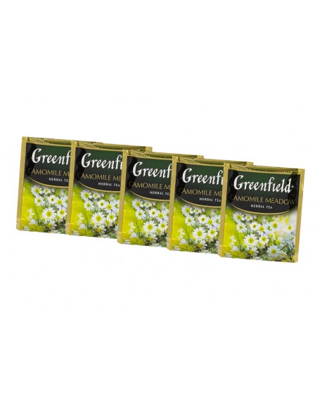 Чай GREENFIELD Camomile Meadow Ромашка 100 х 1,5 г економ. упаковка