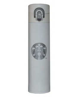 Термос-поїлка STARBUCKS білий в асортименті 380 мл