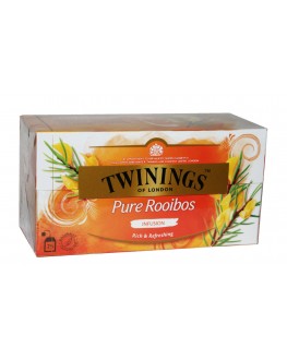 Чай TWININGS Pure Rooibos Ройбуш 25 х 2 г (070177084158)