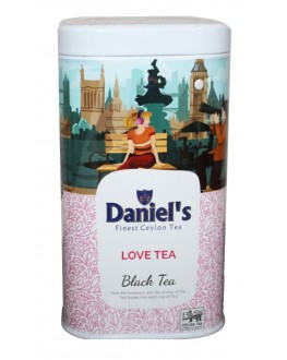 Чай DANIEL'S Love Tea Black Tea 100 г ж/б (4796017690544)
