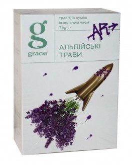 Чай GRACE! Alpine Herbs Альпійські Трави 75 г к/п (5060207692366)