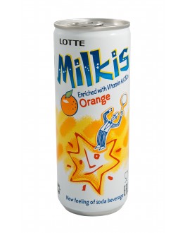 Напій MILKIS Orange Апельсин газований безалкогольний 250 мл