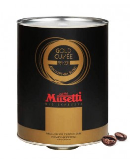 Кава MUSETTI Gold Cuvee зернова 2 кг ж/б