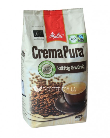 Кава MELITTA Crema Pura зернова 1 кг