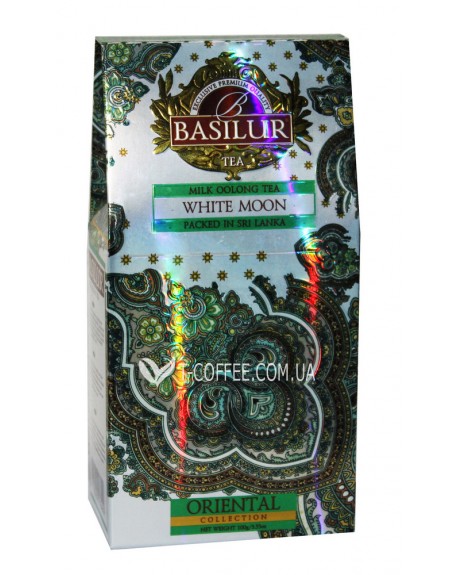 Чай BASILUR White Moon Білий Місяць - Східна 100 г к/п (4792252916449)