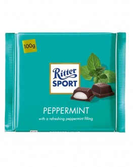 Шоколад RITTER SPORT Peppermint Чорний М'ята 100 г