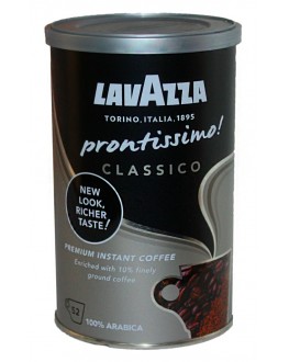 Кава LAVAZZA Prontissimo Classico цільнозернова розчинна 95 г ж/б (8000070052574)